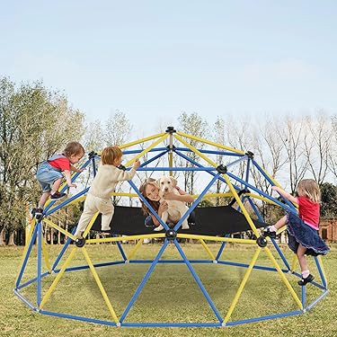 Juego De 2 Asas De Escalada Para Niños De ABS – Barras Reforzadas Resistentes A La Intemperie – Incluye Tornillos Y Tapas – Para Patios Y Parques