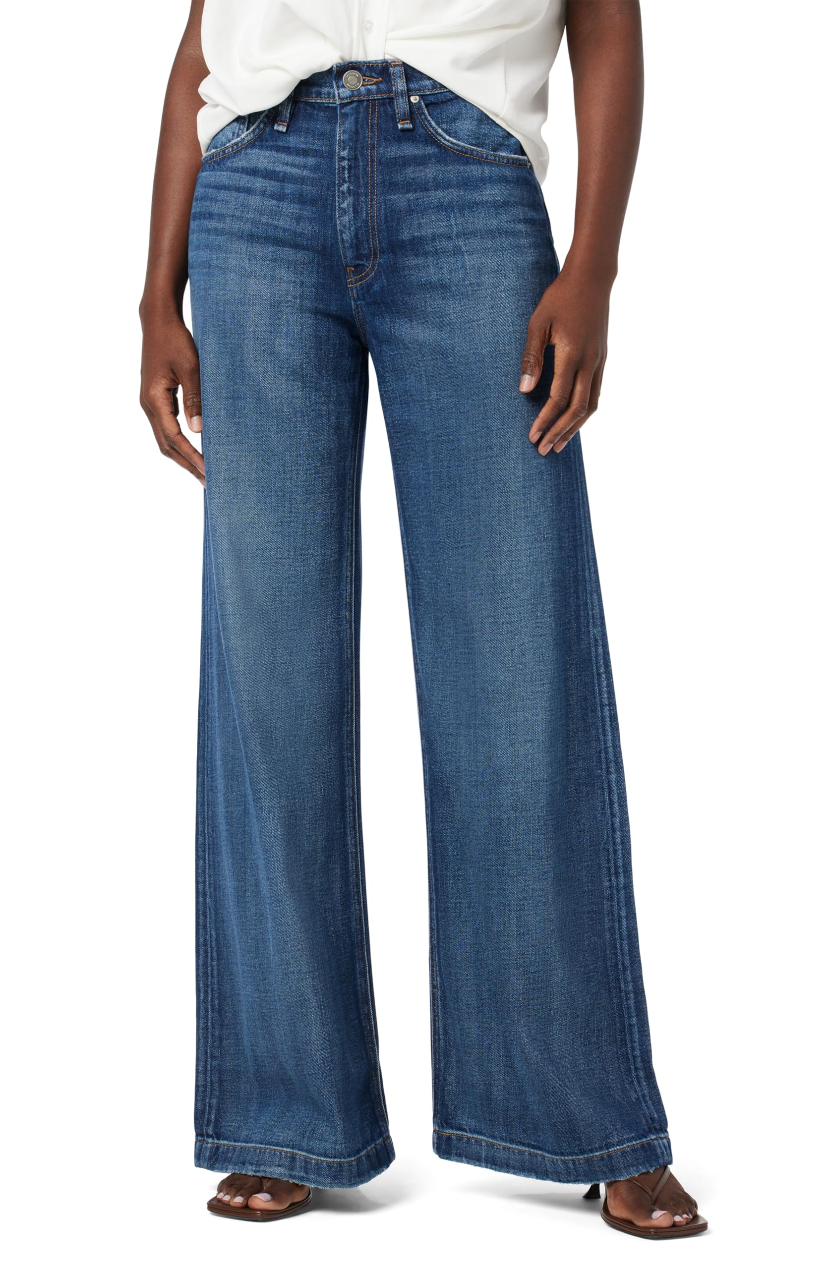 HUDSON Women’s Jodie High Rise Loose Fit Wide Leg Jean, Love Story, 27