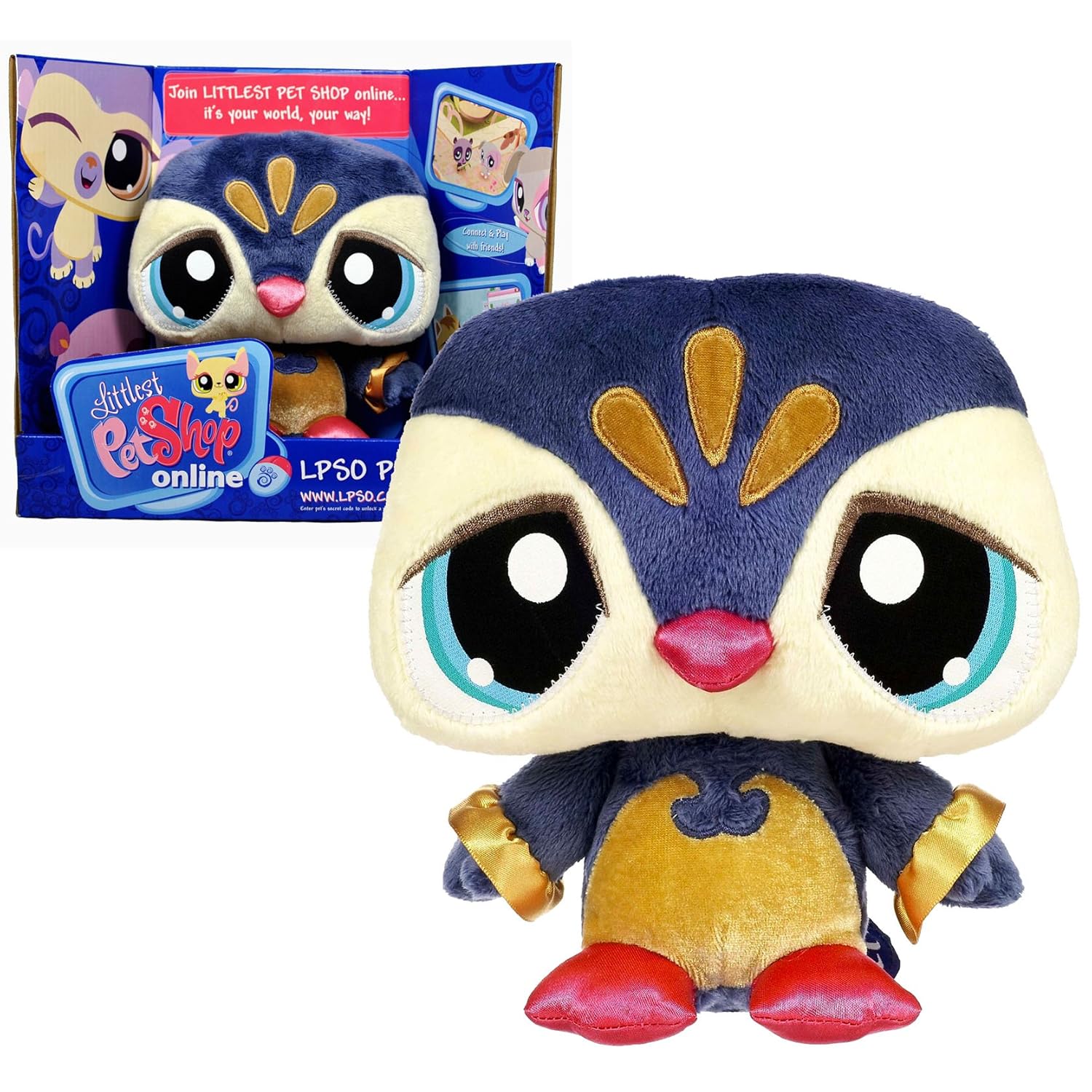 Littlest Pet Shop Online LPSO Pets Series 7 Inch Tall Plush