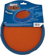 Chuckit Ultra Flight Frisbee Rubber Dog Toy Long Distance Easy Pickup view 2