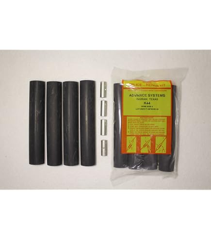 Advance E&I Inc. 3x A4C Submersible Pump Wire Splice Kit – #10 #12 #14 AWG, 4 Wires – Made In USA