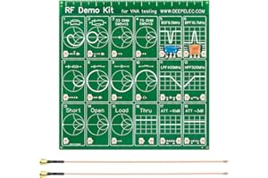 AURSINC Filter Attenuator, RF Demo Kit NanoVNA RF Tester Board for NanoVNA-H NanoVNA-F Vector Network Analyzer Kits