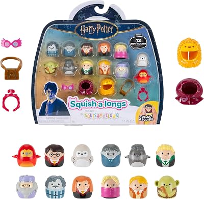 Squish-a-longs Harry Potter Mini-Squish 12-Pack with Accessories Brand