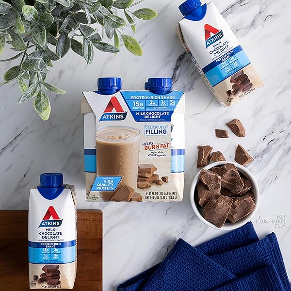 ATKINS ADVANTAGE CHOCO SHAKE-12 CANS
