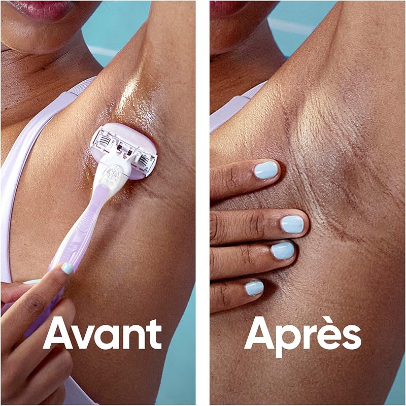 Lames de Rasoir Femme, 10 Rechanges ComfortGlide Breeze