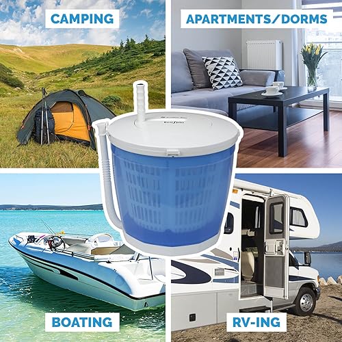 Avalon Bay EcoSpin, Portable Hand Cranked Manual Clothes Non