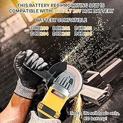 Cordless Angle Grinder Compatible with DeWalt 20V