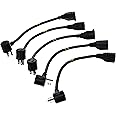 Ziotek ZT1212518 Power Strip Liberator Plus with Pass Through, 5-Pack