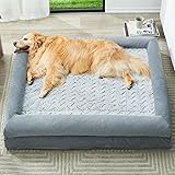WNPETHOME Orthopedic Dog Beds for Large Dogs, Extra
