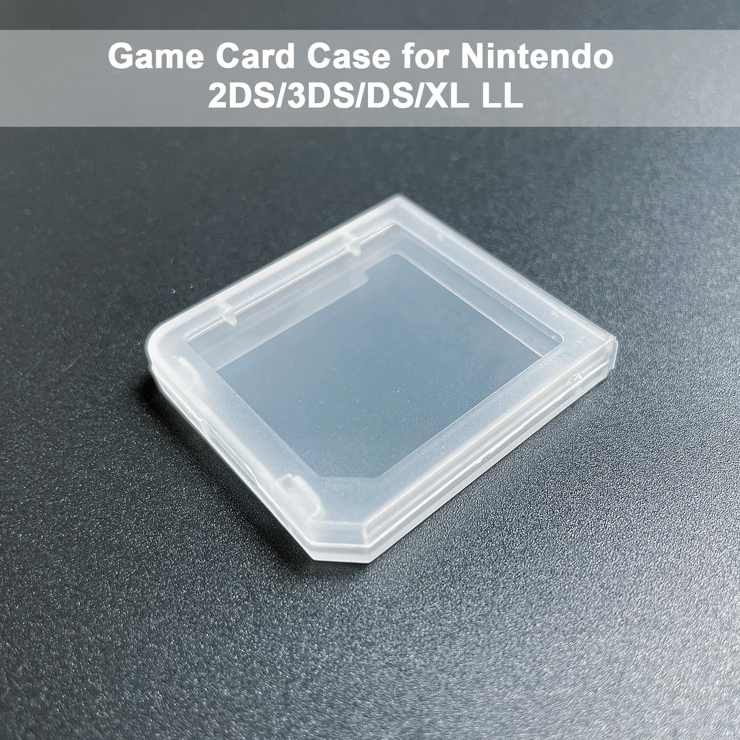 12Pcs Game Case Clear Game Card Box Anti Dust Cover Transparent Storage Box Case for DS 3DS DSI Protective Single Cartridge Holder