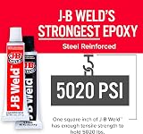 J-B Weld Original Cold-Weld 8265-SUK Epoxy Dark Grey 1:1 Mix view 2
