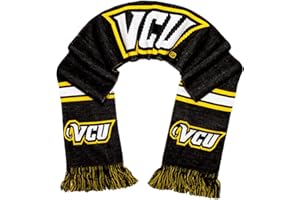 TRADITION SCARVES VCU Rams Scarf - Virginia Commonwealth University Knitted