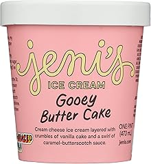 Jenis Splendis Ice Creams, Gooey Butter Cake Ice Cream, 16 oz (Frozen)