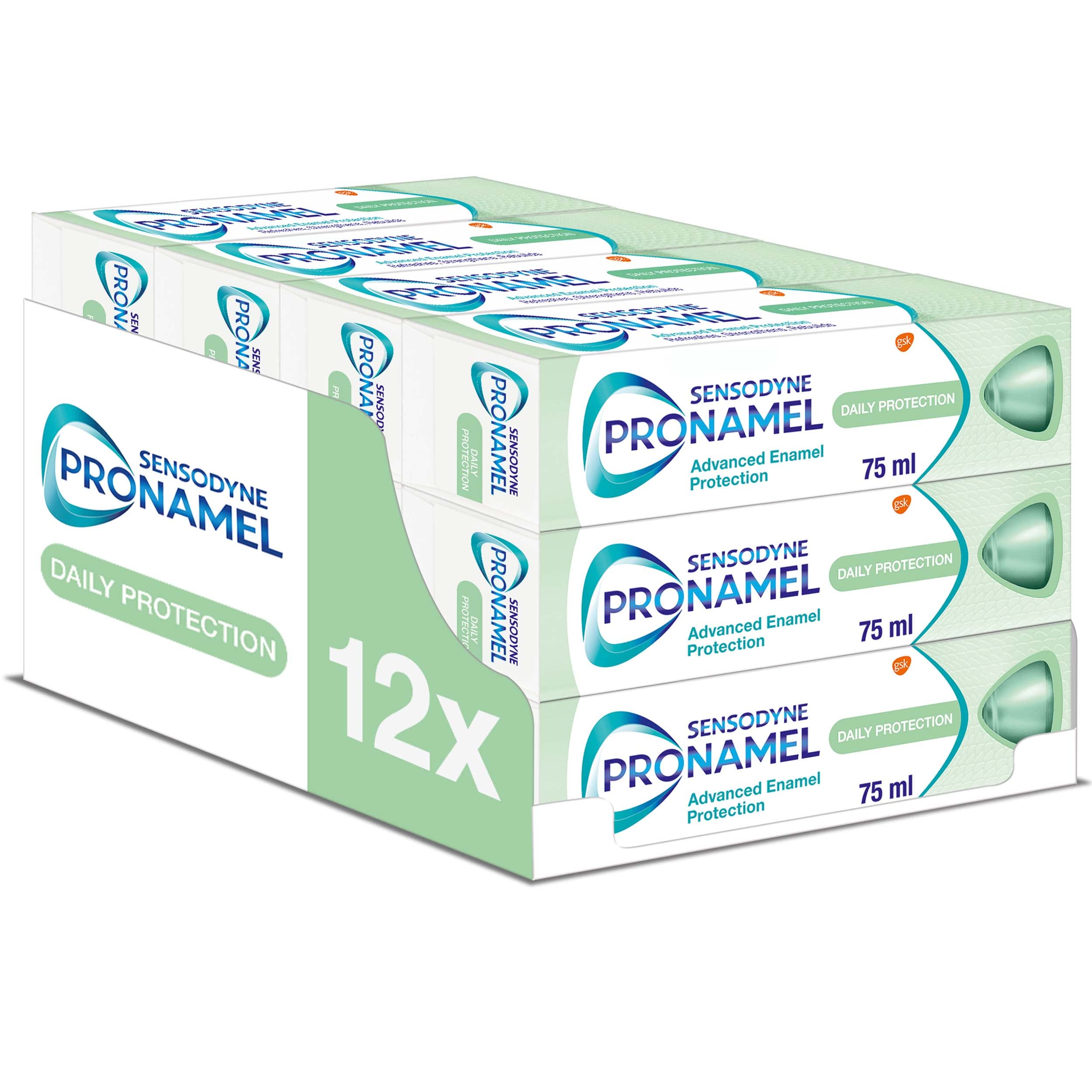 Sensodyne Pronamel Daily protection Toothpaste 75 ml (pack of 12)