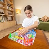Toyrific Complete Traditional Family Board Game with Pegs and Dice Roller view 2