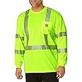 Carhartt Men's Force High-Visibility Long-Sleeve Class 3 T-Shirt