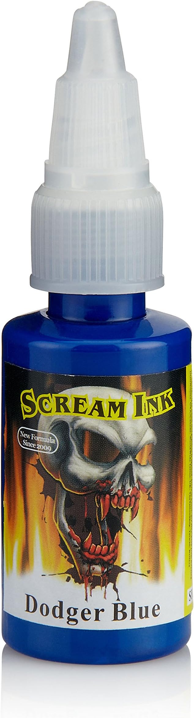 Scream 2 Tattoo Ink - Dodger Blue - 1oz/30ml - New Formula - Permanent Tattoo Ink
