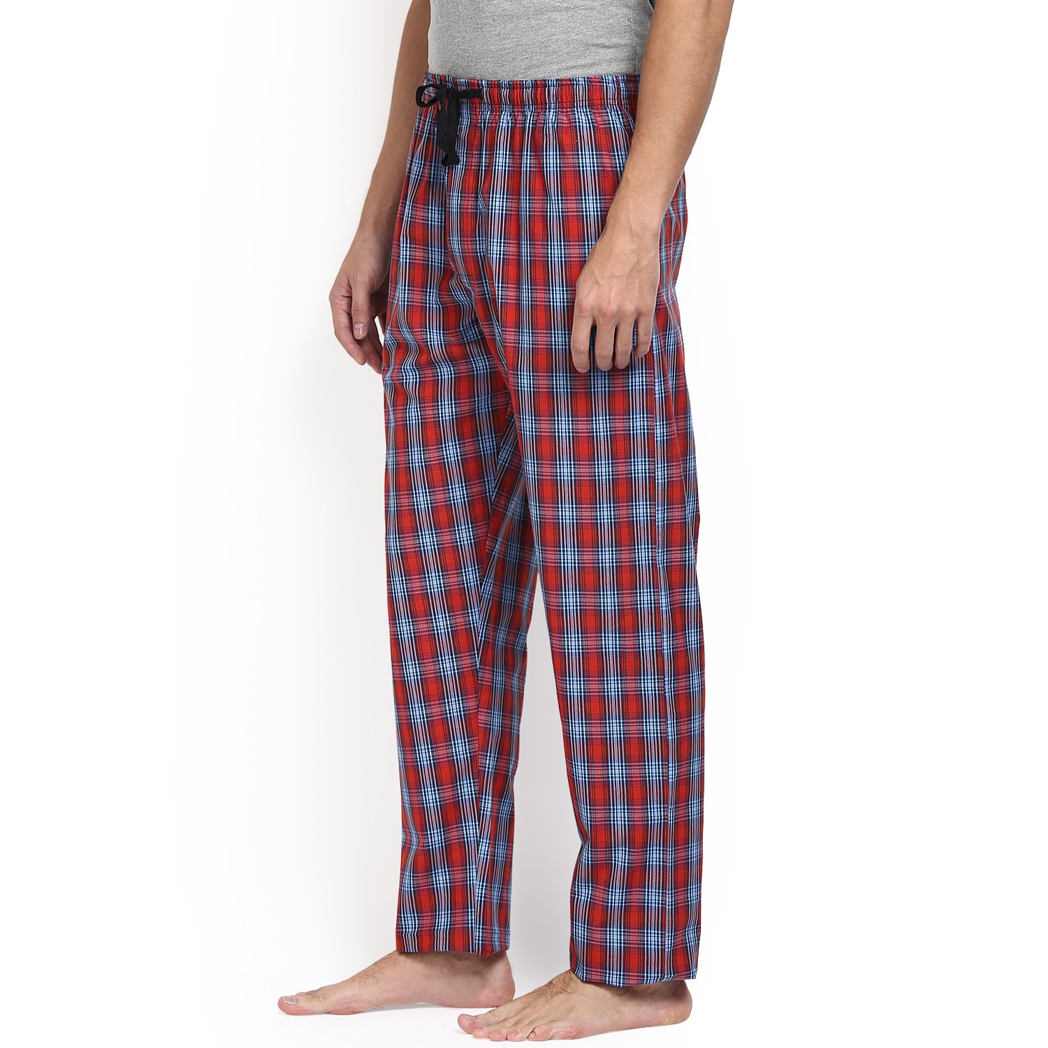 joven mens checkered pyjama (pack of 2)