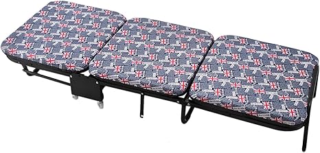 Amazon De Segmay Bett Kapazitat 200 Kg Tri Faltbar Tragbar Faltbett 177 8 Cm X 59 69 X 41 91 Cm