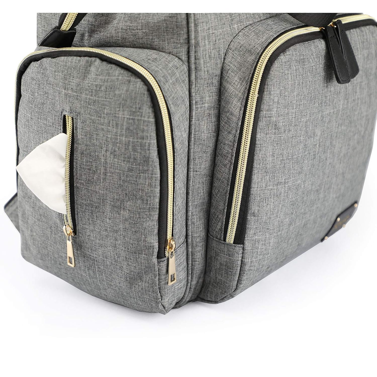 Grande Impermeabile con 2 Ganci Passeggino Nero PREMYO Zaino Mamma  Multifunzione Borsa Fasciatoio per Cambio Neonato Cambio del pannolino  Prima infanzia berjaya.edu.my