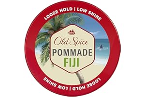 Old Spice Fiji Pomade for Men, Loose Hold, Low Shine, Men's Hair Styling, 2.22 Oz