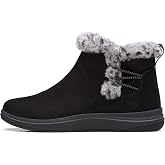 Clarks Women's Breeze Fur Ankle Boots | Casual Boots