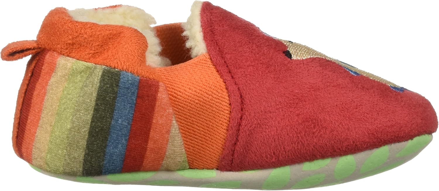  | Acorn Baby Easy-On Toddler Moc Slipper, Red Hedgehog, X-Large | Slippers