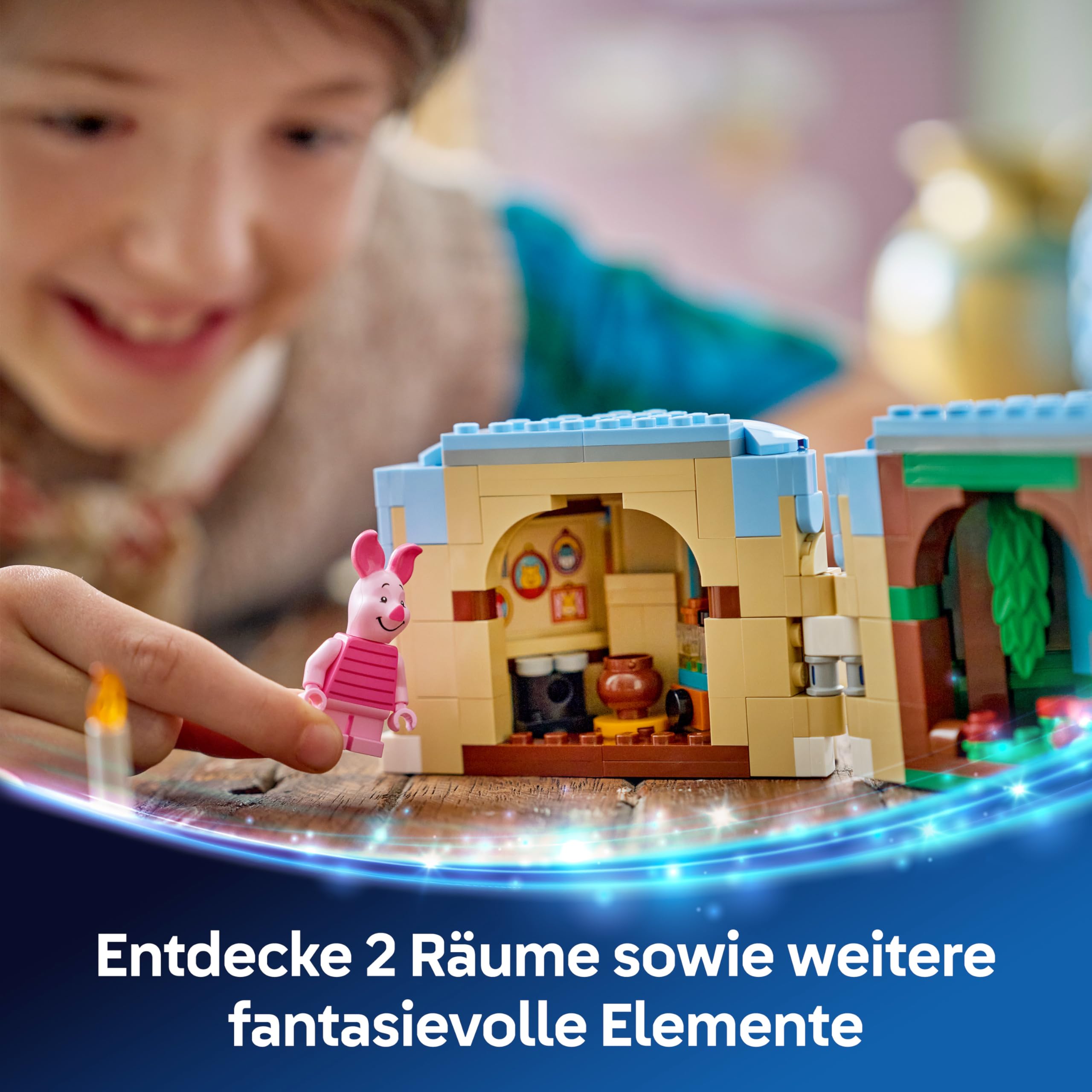 LEGO | Disney Ferkels Geburtstagsspaß - Spielzeug mit niedlicher Tierfigur, Geburtstagskuchen & Sammler Minifigur - Geschenkidee für Mädchen ab 9 Jahren & Fans - 43305 4