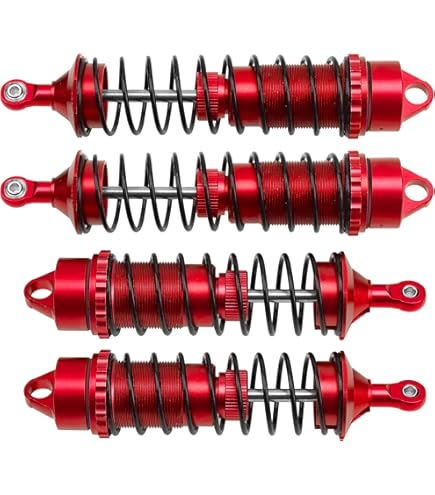 GPM Ersatzfedern Für Arrma 1:5 KRATON/Outcast 8S – Hintere Stoßdämpfer, 2,8mm Windungslänge, 2er Set Gold