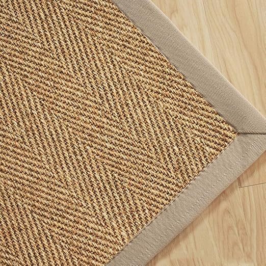 GGYDD Espesar Yute Shag Alfombra,japonés Color Sólido Estera De Tatami