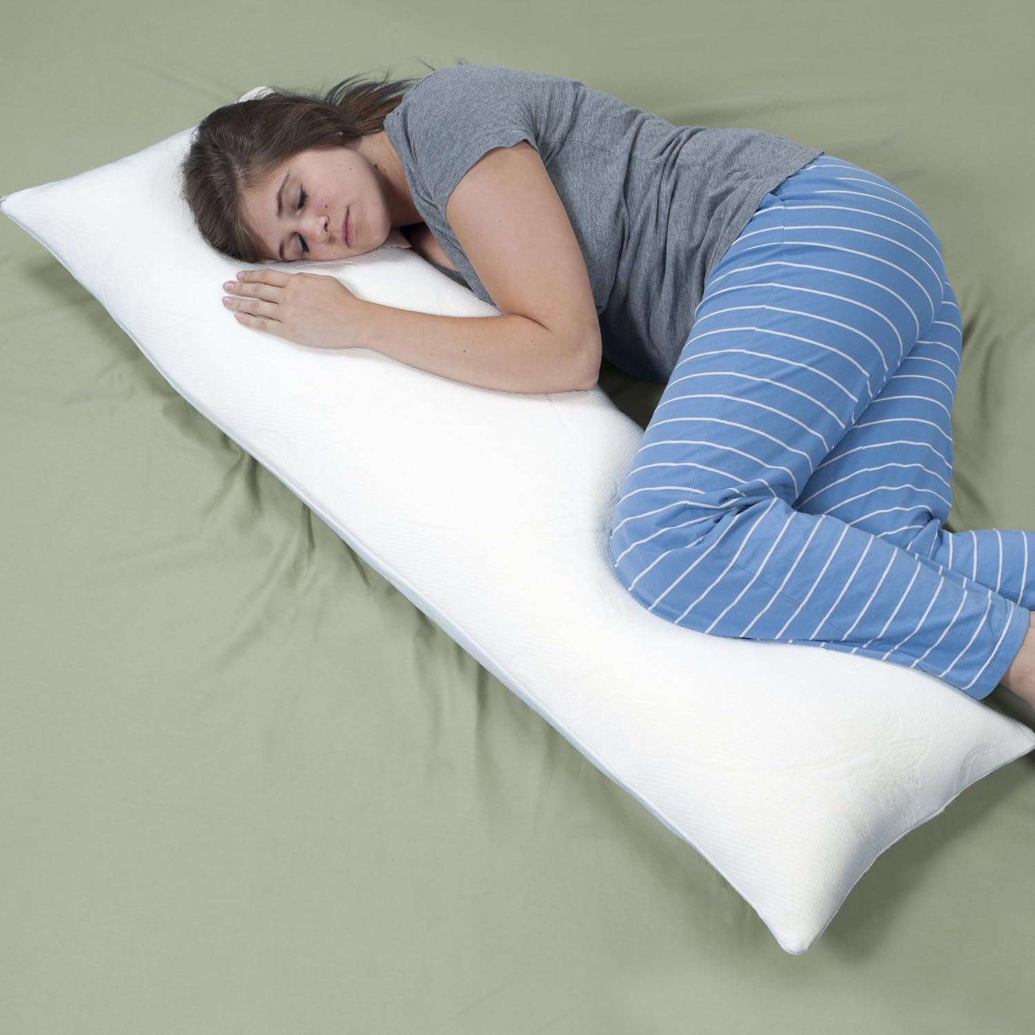 Lavish Memory Foam Body Pillow Bed Pillows For Comfort And
