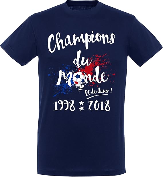 tee shirt champion du monde 2018