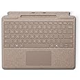 Microsoft Surface Pro Keyboard for Surface Pro Copilot+ (11th Edition), Pro 9 and 8 with Pen Storage, Alcantara Material, Dune