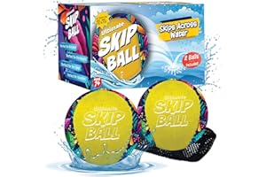 Activ Life 2 Pack Skip Balls, Fun Beach Games for Kids, Adults and Family Swimming Toys, Pool Dive Toy, Water Ball for Vacati