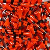 2-3/4" Pride Performance Golf Tee Striped, Citrus Orange, 100 Count