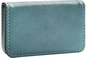 AI-DEE RFID Blocking Wallet - Minimalist Leather Business Credit Card Holder (Qyan)