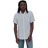 Faherty Men's Palma Basketweave Linen Shirt