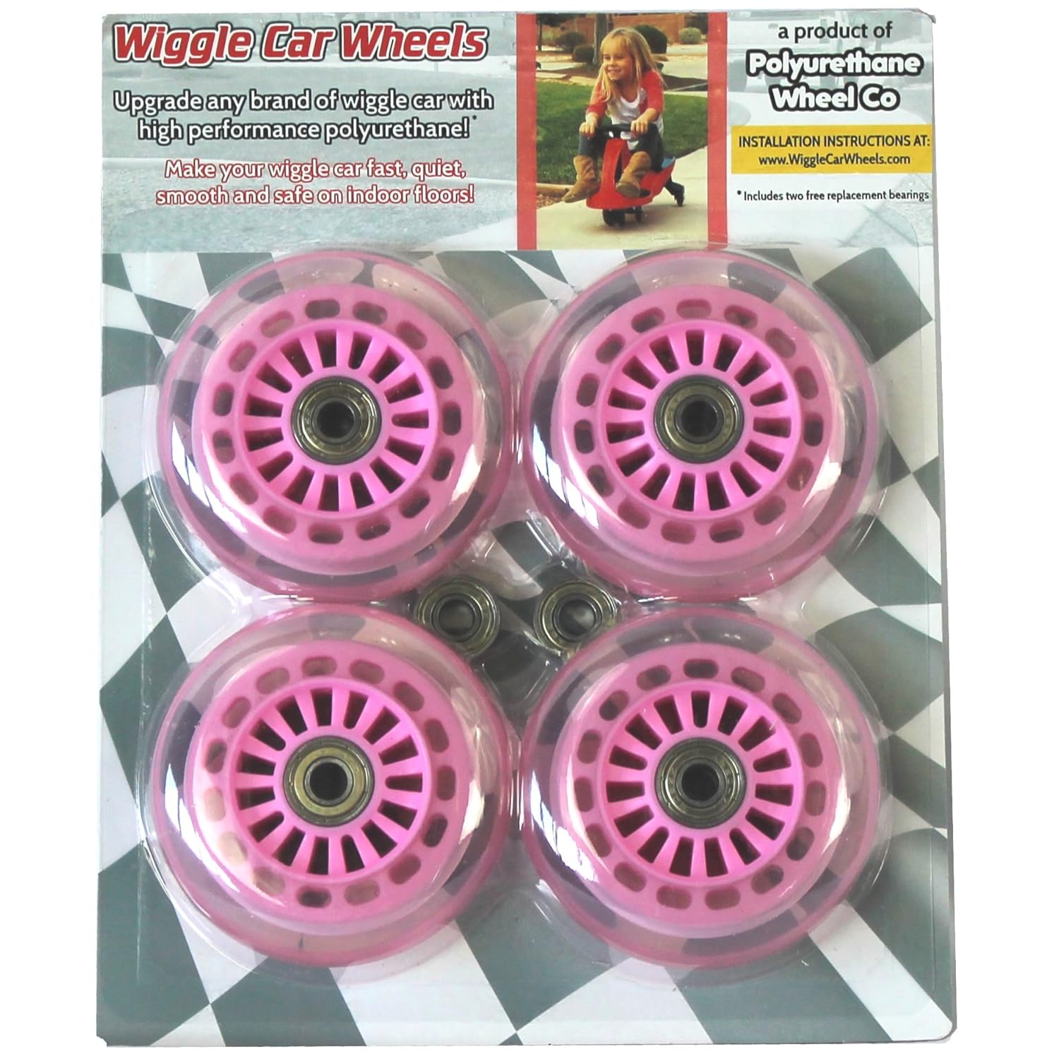 Plasma Car Polyurethane Replacement Wheels Pink Amazon.co.uk Toys