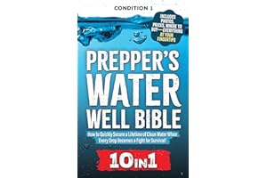 PREPPER’S WATER WELL BIBLE: How to Quickly Secure a Lifetime of Clean Water When Every Drop Becomes a Fight for Survival! (PR