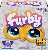 Furby Gold Glam Interactive Plush Toy with Crown Beads Comb 600+ Responses view 2