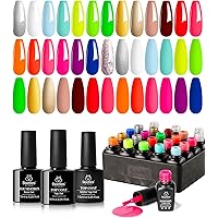 【♡あき♡】SuperjectionCream & Gel Starter Amazon.com: beetles Gel Polish Set, 23pcs Rainbow Gel Nail Polish