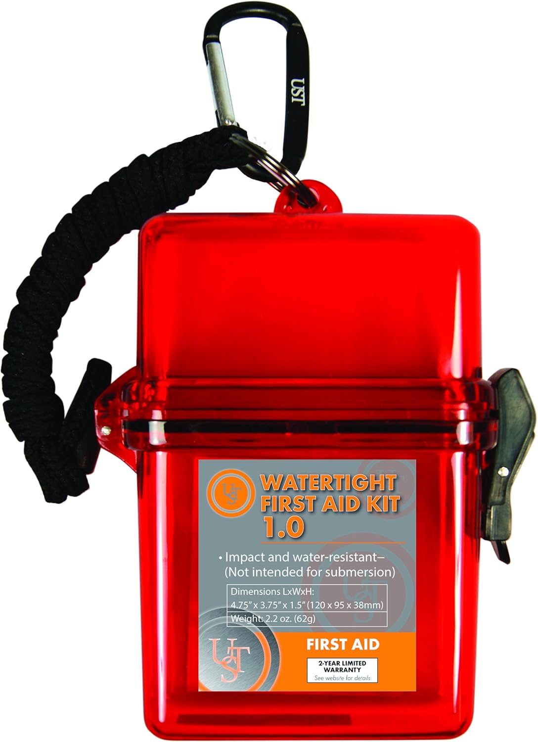 ust Watertight First Aid Kit 1.0, Red, One Size (80-30-1465) : Sports & Outdoors