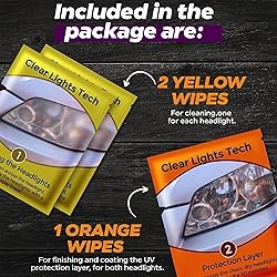 Clear Lights Tech Headlight Restoration Kit