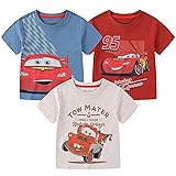 Disney Cars Lightning McQueen Boys 3 Pack Short