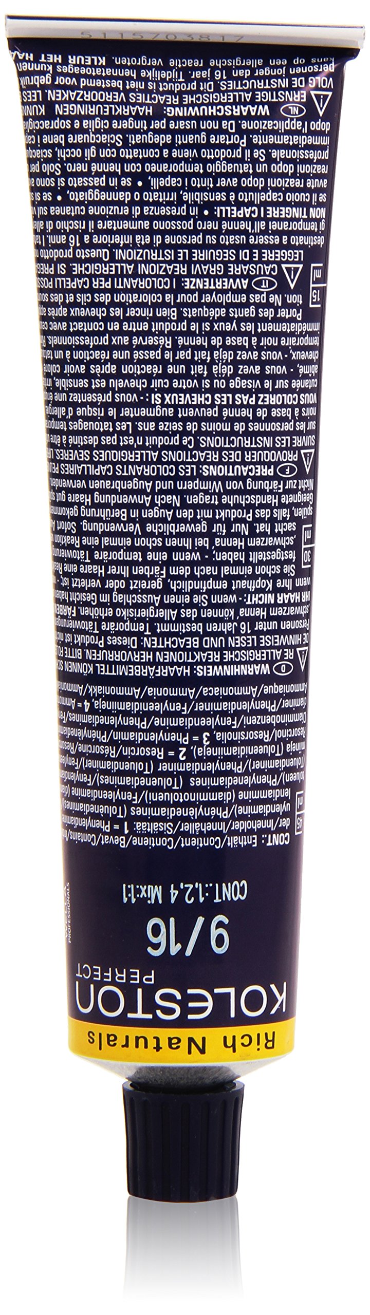 WELLA Number 81453998 KP Rich Naturals Permanent Coloring 60 ml