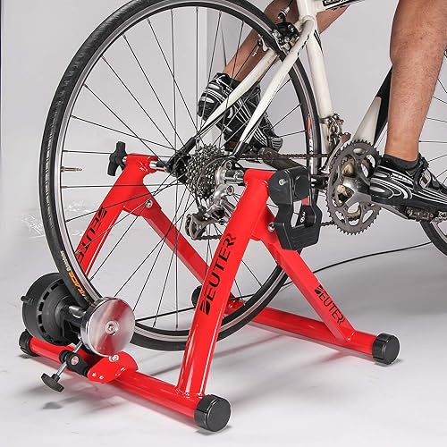 Bike Trainer, Magnetic Bicycle Stationary Stand for Indoor