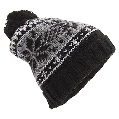 bonnet jacquard homme