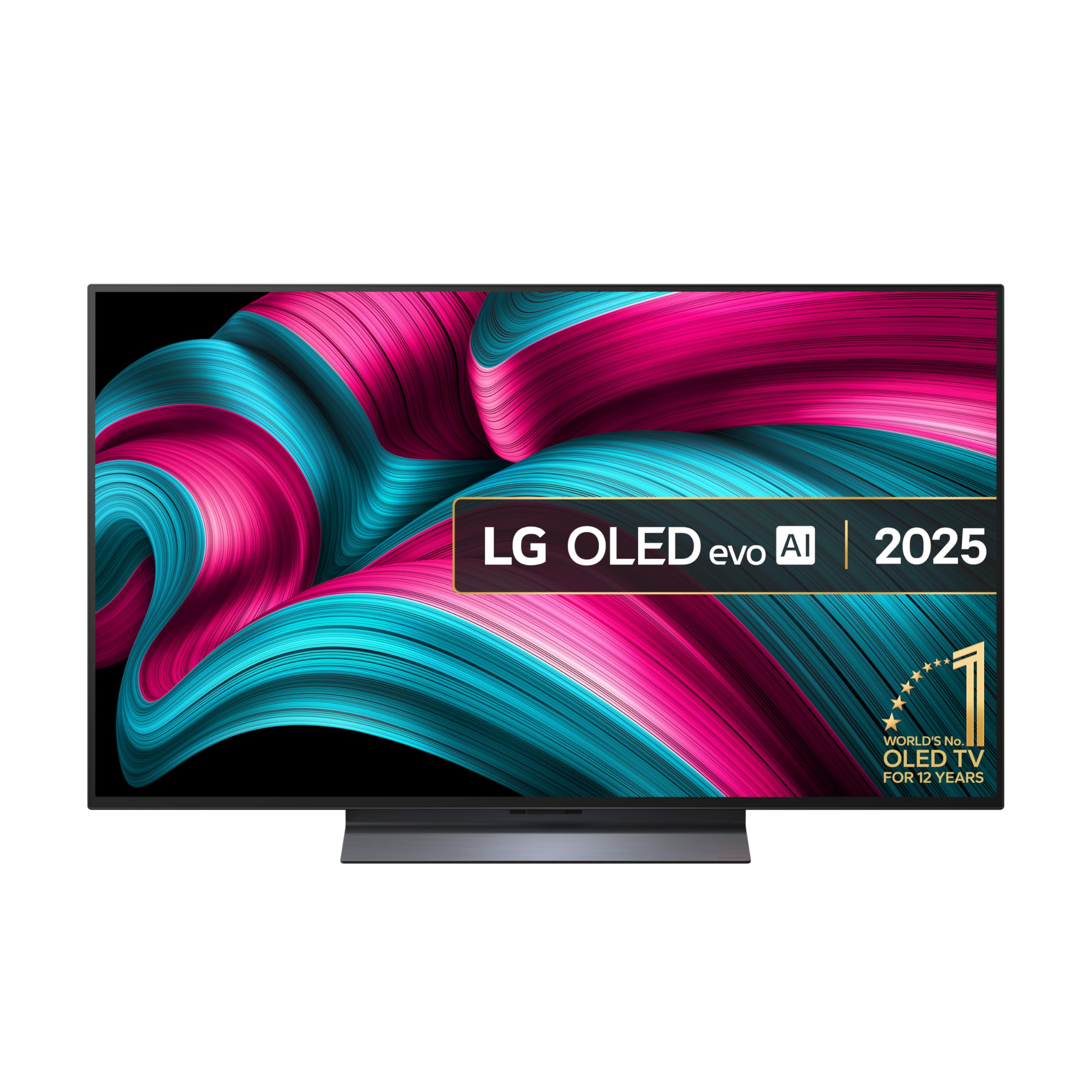 LG OLED48C55LA 48-Inch OLEDevo 4K UHD Smart TV, (α9 AI Processor, Dolby Atmos, Freeview Play and Amazon Alexa, 120Hz) [Model 2025]