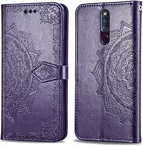 Amazon.com: Oppo F11 Pro Wallet Case, WVYMX [Flower ...