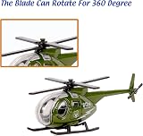 Nunki Toy Die-cast Military Vehicles 6 Pack Metal Army Tank Jeep Helicopter Kids view 4